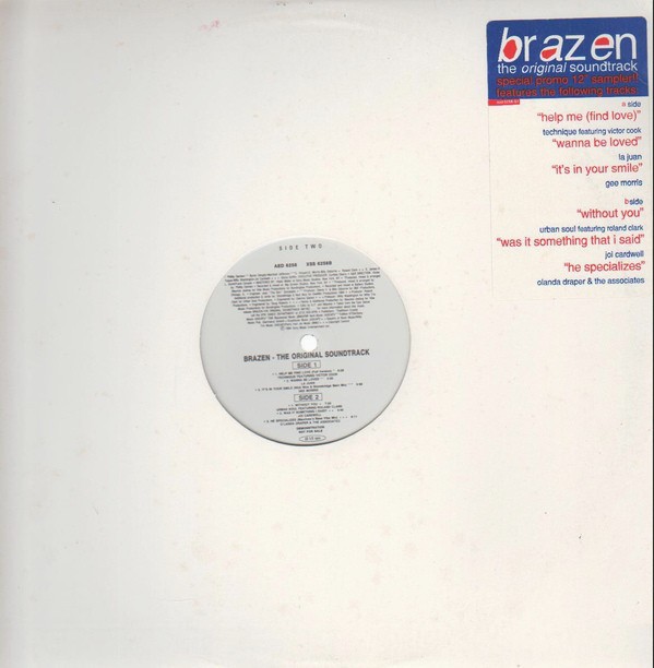 Urban Soul - Without you / Joi Cardwell - Was it something I said (plus 4 more tracks from the Brazen film soundtrack) Promo