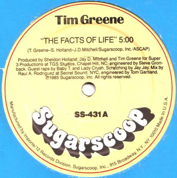 Tim Greene - The facts of life (Vocal Version / Dub Of Life) Original Mint US copy.