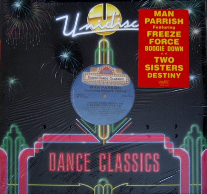 Man Parrish - Boogie down Bronx (Vocal mix / Dub mix) /  Two Sisters - Destiny (Club mix / Dub mix) Vinyl 12"