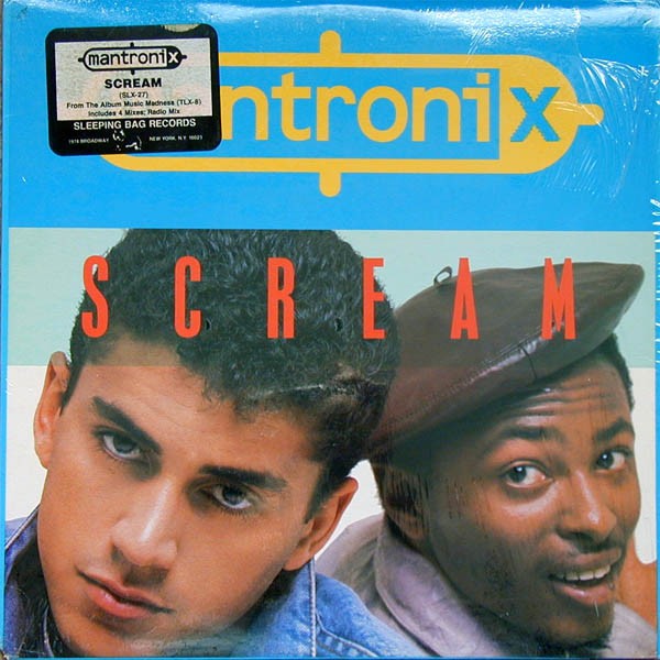 Mantronix - Scream (Club Version / Radio Version / Dub Version / LP Version) 12" Vinyl Record
