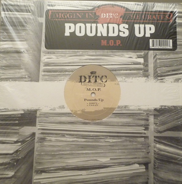 M.O.P - Pounds up (Dirty version / Radio version / Instrumental / Acappella) 12" Vinyl Record
