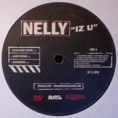 Nelly - Iz u (LP Version / Clean Version / Instrumental) Promo