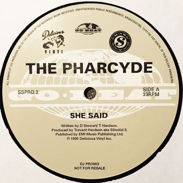 Pharcyde - She said (4 mixes) / Y (Remix) / Pharcyde (Double Vinyl Promo)