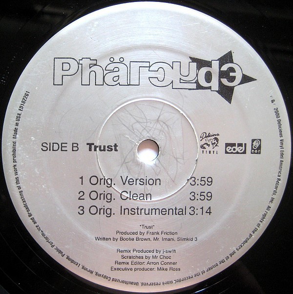 Pharcyde - Trust (Original version / Original clean / Original instrumental / Remix clean / Remix instrumental / Acappella clean