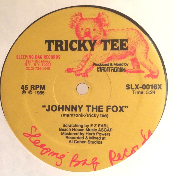 Tricky Tee - Johnny the fox (Extended Version / Bonus Beats / Radio Version) 2002 Reissue