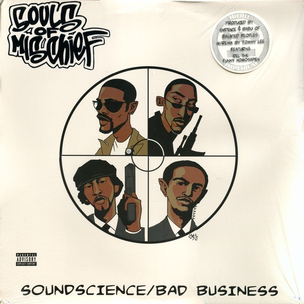 Souls Of Mischief - Sound science (Original Version / Original Instrumental / Remix / Remix Instrumental) featuring Del Tha Funk