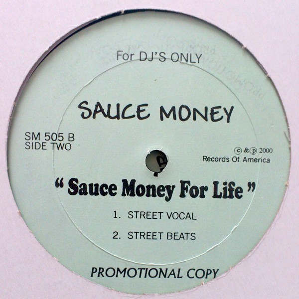 Sauce Money featuring Jay Z / Sauce Money - This goes out to my Brooklyn crew (Street vocal mix / Street beats) / Sauce money fo
