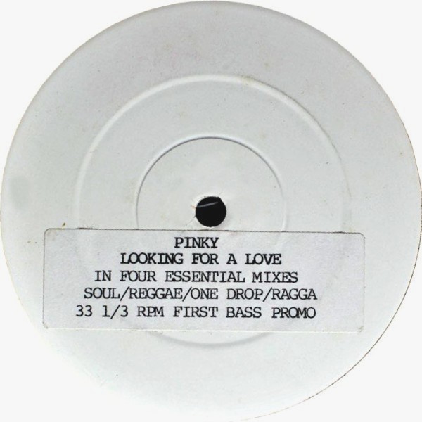 Pinky - Looking for a love (Soul / Reggae / One drop / Ragga mixes) 12" Vinyl Record Promo