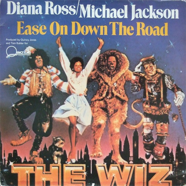 Diana Ross & Michael Jackson - Ease On Down The Road (Extended Version) / Poppy Girls (12" Vinyl Record)