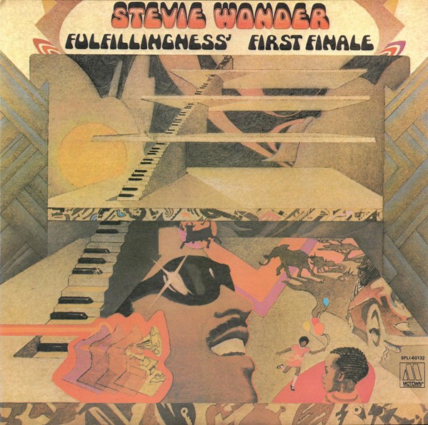 Stevie Wonder ‎– Fulfillingness' First Finale (Sealed Vinyl LP) feat Boogie On Reggae Woman & Creepin (10 Tracks)