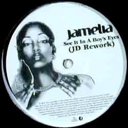 Jamelia - See it in a boys eyes (JD Rework / Original mix) 12" Vinyl Promo