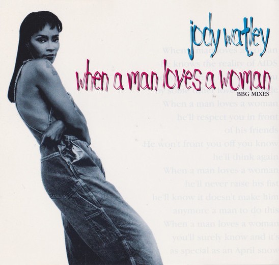 Jody Watley - When a man love a woman (BBG Deep mix 1 / Radio mix) / Ecstasy (David Morales Nocturnal mix) 12" Vinyl