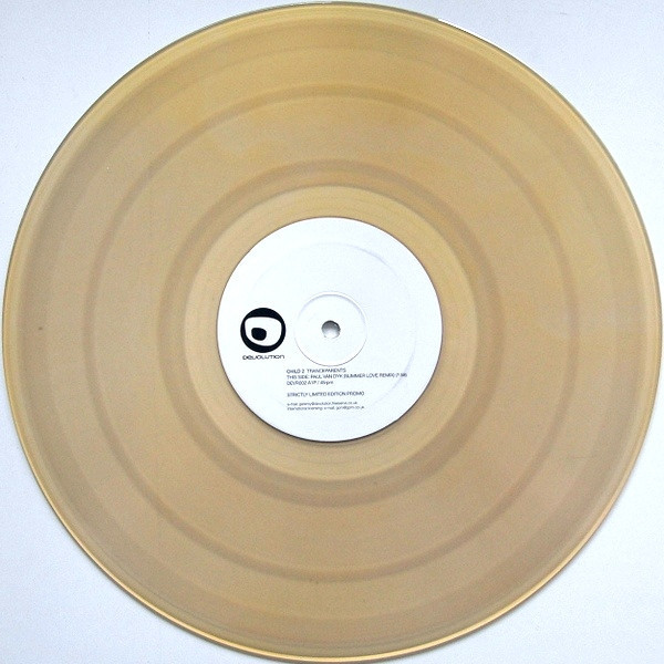 Tranceparents - 	Child 2 (Paul Van Dyk Summer Love Remix) UNPLAYED Original Limited To 1000 Copies