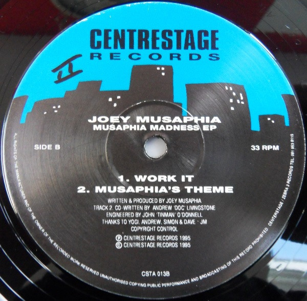 Joey Musaphia - That Sound / Give It To Me / Work It / Musaphias Theme (12" Vinyl Record)