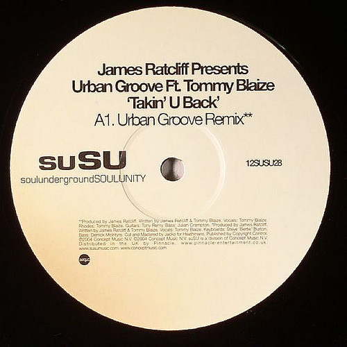 Urban Groove featuring Tommy Blaize - Takin u back (Urban Groove Remix / Urban Groove Original)