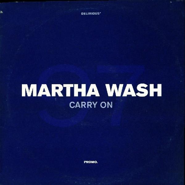 Martha Wash - Carry on (Full Intention remix & Danny D mix) 12" Vinyl Promo