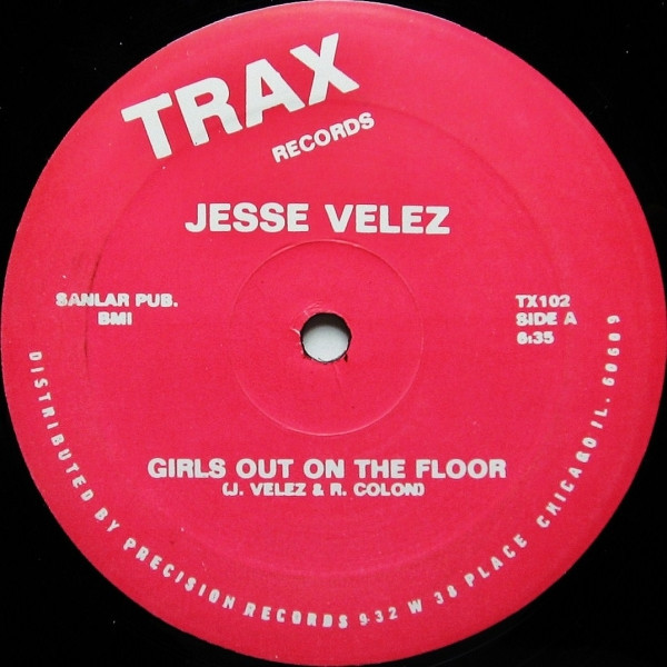 Jesse Velez - Girls out on the floor (Vocal / Dub) 12" Vinyl Record SEALED