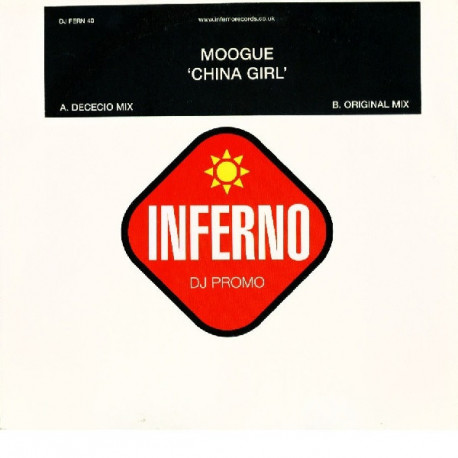 Moogue - China girl (Vinyl Promo)