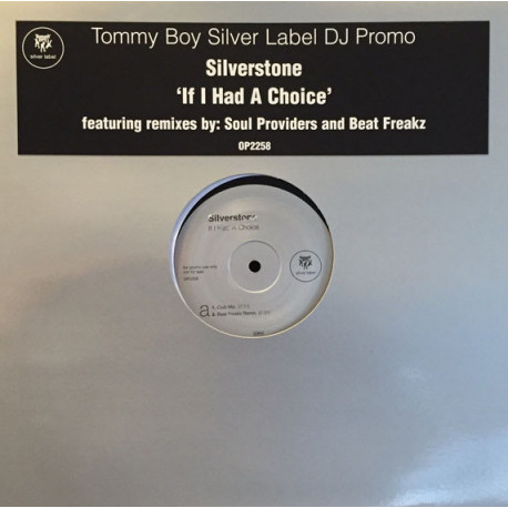 Silverstone - If I had a choice (Vinyl Promo)