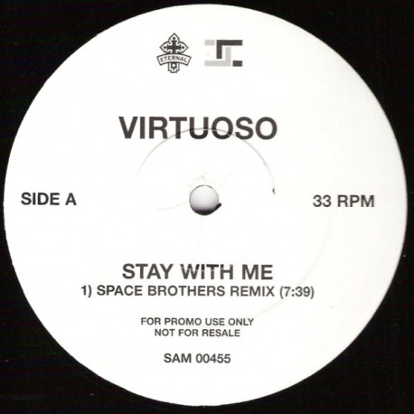 Virtuoso - Stay with me (Vinyl Promo) Original / Mike Koglin / Space Brothers Mixes