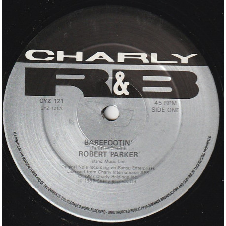 Robert Parker - Barefootin / Lets Go Baby / The Hiccup (12" Vinyl Record) Original Versions