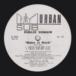 Public Domain - Make It Rock (KM Soul Mix / KM Dub / Beats / TMVS Club Mix / TMVS Dub) 12" Vinyl