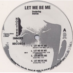 Davina - Let Me Be Me (4 Mixes) 12" Vinyl Record
