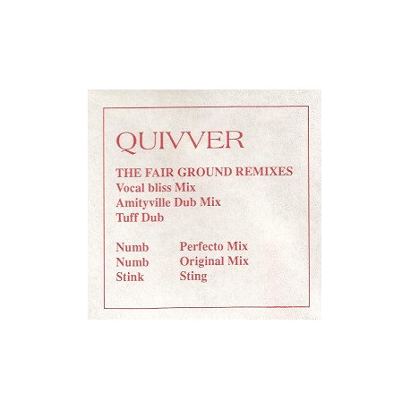 Simply Red - Fairground (Vocal Bliss Mix / Amityville Dub / Tuff Dub) / U2 - Numb (Perfecto Mix / Original Mix)  Vinyl