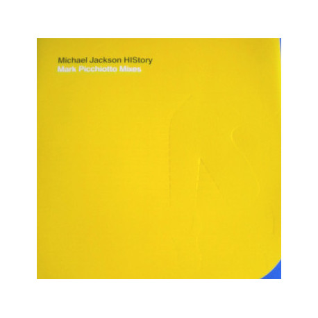 Michael Jackson - History (Marks Phly Vocal / Future Dub) Rare YELLOW PROMO Cover (12" Vinyl)