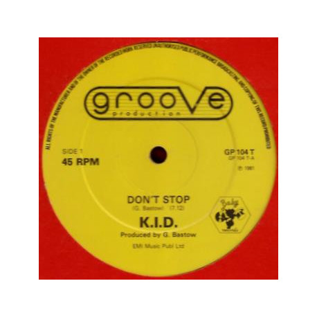 K.I.D - Dont Stop / Do It Again (12" Vinyl Record)