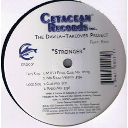 Davila Takeover Project - Stronger (4 Mixes) 12" Vinyl Record SEALED