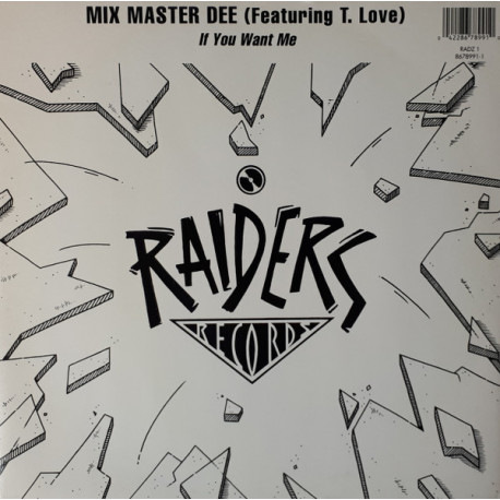 Mix Master Dee (Feat T Love) - If You Want Me (Cool Down Mix / Dancehall Mix / Mellow Mix) 12" Vinyl