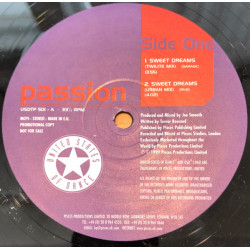 Passion - Sweet Dreams (Twilite Mix / Urban Mix / Da Passion Mix / Ron B Mix) 12" Vinyl Record
