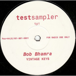 Bob Bhamra - Vintage Keys / Dr Phibes - Next Level (Test Sampler TP1)  Vinyl Promo