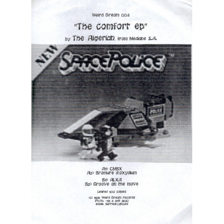 The Algerian - Comfort EP (CMBX / Bromure D'Oxydium / ALXA / Groove On The Move) 12" Vinyl Record