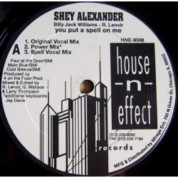 Shey Alexander - You Put A Spell On Me (Original / Power Mix / Spell Vocal Mix / Underground Mix / 4 On The Floor)