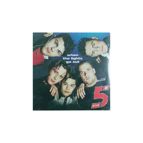 Five - When The Lights Go Out (Radio Mix / R&B Rub / Hip Hop Mix) / Shake (12" Vinyl Record US Pressing)