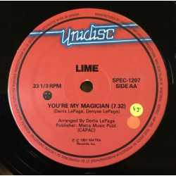 Lime - Youre My Magician (Extended) / Babe Were Gonna Love Tonight (Extended) 12" Vinyl
