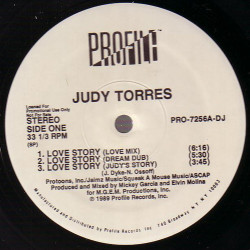 Judy Torres - Love Story (Love Mix / Dream Dub / Judys Story / House Of Torres / House Inst) 12" Vinyl