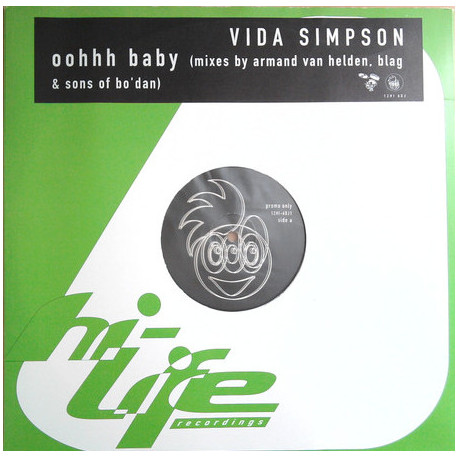 Vida Simpson - Oohhh Baby (7 Mixes by Armand Van Helden, Blag & Son Of Bo Dan) Promo Double Vinyl
