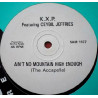 KXP featuring Ceybil Jeffries - Aint No Mountain High Enough (Acapella)  Vocals Only Vinyl Promo