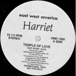 Harriet - Temple Of Love (Tuff Stuff / Jo Cool Remix / Edit) 12" Vinyl Promo