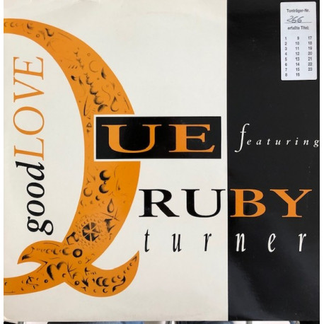 Que featuring Ruby Turner - Good Love (Extended / Edit / Flyteys Groove / Saxapella) 12" Vinyl Record