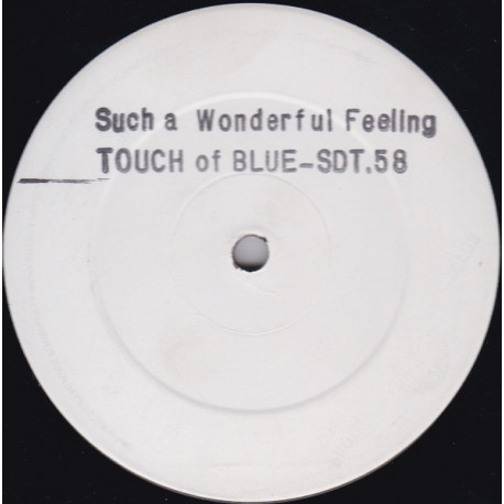 Touch Of Blue - Such A Wonderful Feeling (2 Mixes) Streetsoul Vinyl 12"