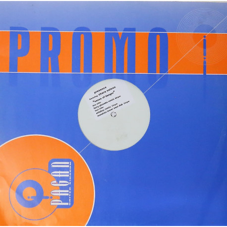 Presence - Sense of danger (Furry Phreaks Remix / Attaboy Remix / Mandrax Dub) Vinyl Promo