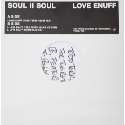 Soul II Soul - Love enuff (3 Todd Terry Mixes) Vinyl Promo