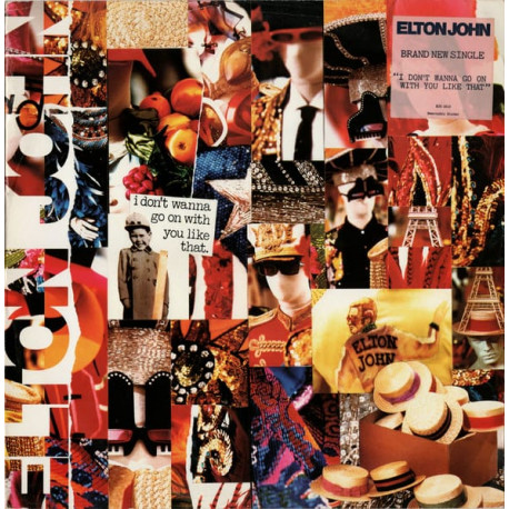 Elton John - I Dont Wanna Go On With You Like That (Remix / 7" Version) / Rope Around A Fool (12" Vinyl Record)