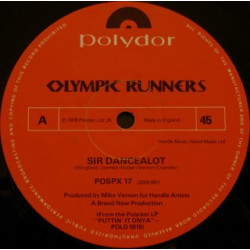 Olympic Runners - Sir Dancealot (Long Version) / Crossword (12" Vinyl Record)