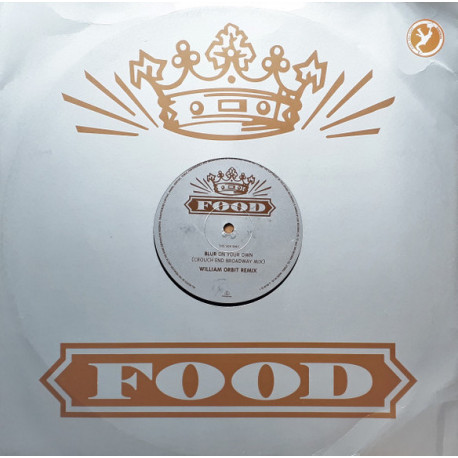 Blur - On Your Own (Crouch End Broadway Mix by William Orbit) 12" Vinyl Promo