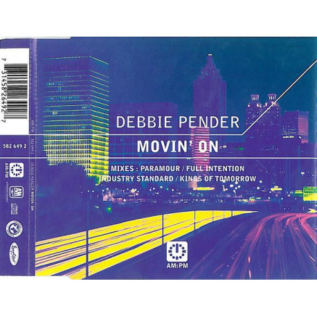 Debbie Pender - Movin on (Paramour Edit / Full Intention Jazz Funk Edit / Paramour Boassa / Full Intention Jazz Funk mix / Full